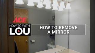 How To Remove A Mirror Glued To A Wall | Ace Hardware