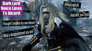 The Dark Lord Voice Lines To Alucard In Game