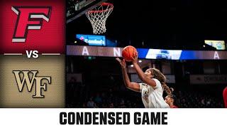 Fairfield vs. Wake Forest Condensed Game | 2024-25 ACC Women's Basketball