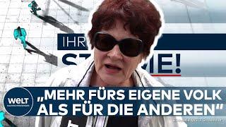 IHRE STIMME: Asyl, Abschiebungen, Grenzkontrollen - Das denkt Deutschland über die Migrationspolitik