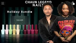 Trying Chaun Legend Nails' HOLIDAY BUNDLE