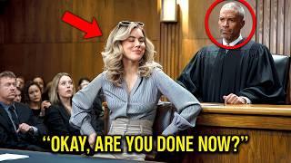 Ditzy Rich Girl Disrespects Black Judge in Court - His Sentence Leaves Everyone Speechless