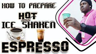 How to make Espresso coffee drink @BaristaKim @CoffeehouseCrime #bigginers #barista #espresso