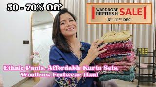 Ethnic Pants, Affordable Kurta Sets, Woollens, Footwear Haul l Dream Simple