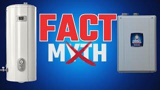 Tankless vs. Tank Water Heaters Myths Debunked!