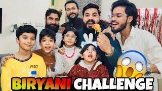 Biryani Challenge Fail || Flip The bottle Funny Challenge || Aj To Had Kardi Sab Ne !!