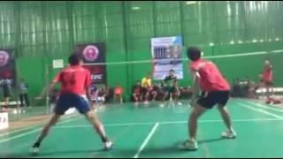 Badminton cambodia virak, sim pisey