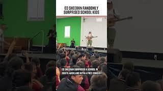 Ed Sheeran SURPRISES School Kids With Concert