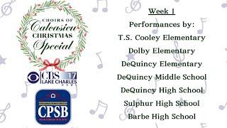 "Choirs of Calcasieu Christmas Special" Week 1