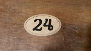 Routing out a basic house number