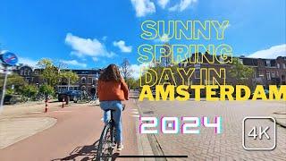 Amsterdam Spring 2024 (biking in Amsterdam)