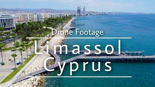 Drone Flight Over Limassol Marina Cyprus 2021