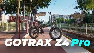 Gotrax Z4 Pro eBike - Fat tire, folding frame.