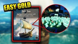 Best Way to Earn FREE Gold Using Safer Seas in Sea Of Thieves