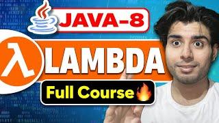 Master Java Lambda Expressions in 90 Mins | Java 8 Lambda Expressions Full Course | Java Tutorial