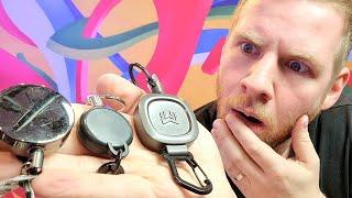 unboxing retractable key clips. why is this an obsession?