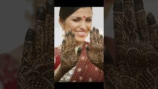 Bridal mehndi design # front hand #short