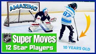 10yo Hockey Freak Imitated 12 Amazing Dangles From NHL Star Players [Shootout]