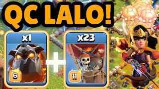 QC LALO STILL CRUSHES EVERY BASE! BEST ARMY IN CLASH OF CLANS