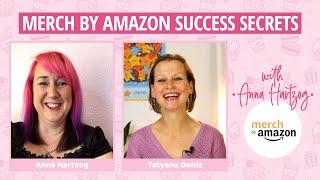 Merch by Amazon Tips for Beginners | Interview with Anna Hartzog