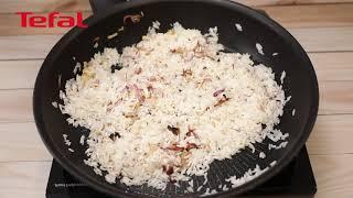 Festive Spiced Nutty Rice by Tefal Unlimited Frypan