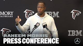 Raheem Morris gives injury updates and speaks matchups heading into Week 11 | Press Conference