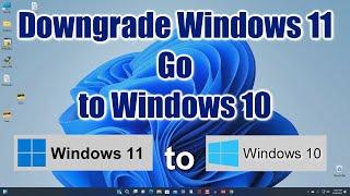 How to Downgrade Windows 11 to Windows 10 and NOT LOSE Your Microsoft License️Tutorial in 2025