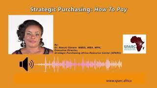 Know How to Pay - Strategic Purchasing