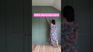 IKEA PAX Wardrobe Hack #DIYShorts #IKEAHack