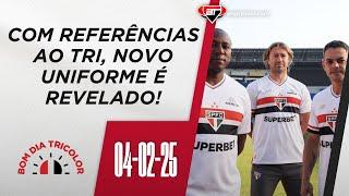 20 ANOS DO TRI! São Paulo e New Balance lançam UNIFORME INSPIRADO | Bom Dia Tricolor