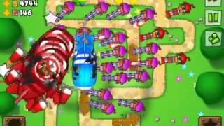 Bloons TD 5 Gatling gun crazy