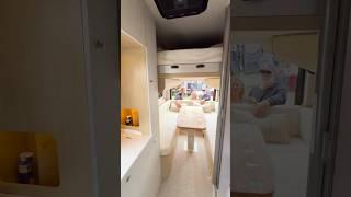 Elevator Bed In A Camper Van - New 2024 Noovo Plus Layout #campervan #vanconversion #vanlife