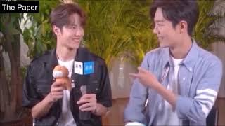 【Eng Sub】Xiao Zhan, Wang Yibo - The Paper "The Untamed" Interview 肖战 王一博 《陳情令》澎湃專訪