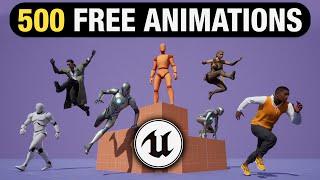 Get over 500 FREE Animations! The Motion Matching Game Animation Sample Project for Unreal Engine 5