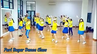 Quieres Line Dance||Demo by Tayuka Karamoy & Puri Bugar Dance Class