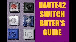 Haute42 Hitbox Switch Buyer's Guide (NO MUSIC REUPLOAD)