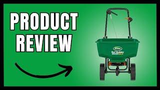 Scotts Turf Builder EdgeGuard DLX Spreader: Your Lawn's New Best Friend!