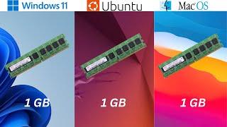 What Happens If You Use 1 GB Ram On Every OS