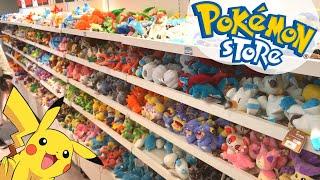 Catching EVERY Pokemon PLUSHIE at Japan Pokemon Center Koriyama, Fukushima ポケモンセンター　ぬいぐるみ 郡山　福島