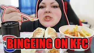 Foodie Beauty Changing Her Persona Again, Massive KFC Mukbang