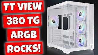 Thermaltake View 380 TG ARGB Dual Sided Fishtank Style ATX Case