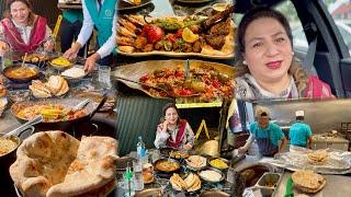 Husband key sath day out || Ajj cooking sey chutti || best Desi kahana in uk restaurant