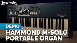 Hammond M-Solo Portable Organ: Massive Sound, Minimal Footprint