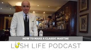 How to Make a Classic Martini with Alessandro Palazzi, Dukes Bar, London