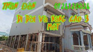 Di dời nhà vào 8 mét và nâng cao 3 mét của cty Thiên Lộc p3