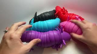 Jumbo 12” articulated wiggle fidget toys