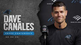 Dave Canales on Panthers' Week 3 win in Las Vegas