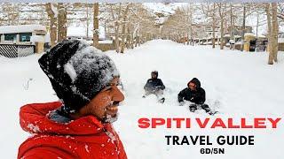 Spiti Valley Travel Guide in winters I Winter Spiti Vlog I Places To visit in Himachal in Winters I