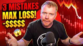 Hit My Max Loss RED Day....