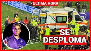 Jugador se desploma en pleno partido Inter vs Fiorentina y suspendieron el partido "Edoardo Bove"